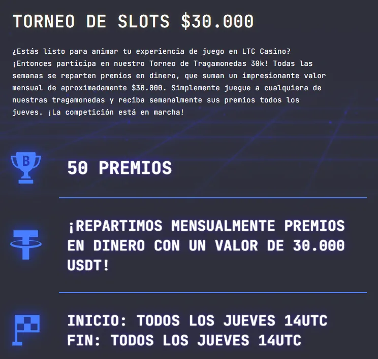 LTC Casino Bonos