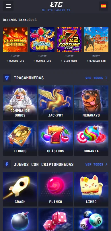LTCCasino Móvil